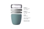 Preview: Lunchpot Ellipse Mini, Nordic green | Mepal