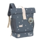 Preview: Mini Rolltop-Rucksack Happy Prints Midnight Blue | Lässig