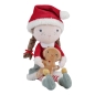 Preview: Kuschelpuppe X-Mas Rosa 35 cm | Little Dutch