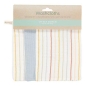 Preview: Mundtücher Vintage Sunny Stripes / Pure Soft Blue | Little Dutch