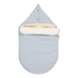 Preview: Babyschalen-Fußsack Pure Soft Blue | Little Dutch