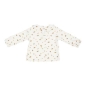 Preview: Langarm-Shirt mit rundem Kragen White Blossom, Größe 68 | Little Dutch