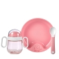 Preview: Babygeschirr-Set Mio 3-teilig - Deep Pink | Mepal