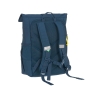 Preview: Rucksack Rolltop, navy blau | Lässig