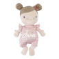 Preview: Kuschelpuppe Baby Rosa mit Pflegeset Little Pink Flowers  | Little Dutch