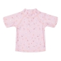 Preview: Badeshirt kurzarm Little Pink Flowers, Größe 86/92 | Little Dutch