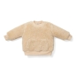 Preview: Teddy-Pullover, Sand, Größe 80 | Little Dutch