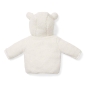 Preview: Teddy-Jacke Baby Bunny, Off-White, Größe 104 | Little Dutch