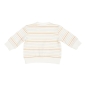 Preview: Pullover Vintage Sunny Stripes schmale Streifen, Größe 74 | Little Dutch