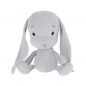 Preview: Kuscheltier Hase 35 cm, grau / Ohren grau | Effiki