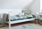 Preview: Einzelbett mit Pfosten, weiß | Flexa