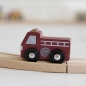 Preview: Holz-Eisenbahn Erweiterung - Fahrzeug-Set, Pur | Little Dutch