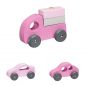 Preview: Holz-Autos 3er Set, rosa | KidsConcept