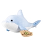 Preview: Kuscheltier Delfin blau - 40 cm | Pet Friends