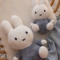 Preview: Kuscheltier Hase Fluffy blau, 25 cm | Miffy x Tiamo