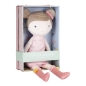 Preview: Kuschelpuppe Rosa Little Pink Flowers, 50 cm | Little Dutch