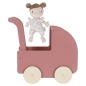Preview: Puppenwagen mit Babypuppe Rosa | Little Dutch