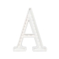 Preview: Lampe Buchstabe "A", weiss | Little Lights