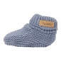 Preview: Strick-Babyschuhe Sailors Bay Blue, Größe 1 | Little Dutch