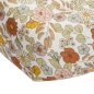 Preview: Spannbetttuch Wiege Vintage Little Flowers 40 x 80 cm, mehrfarbig | Little Dutch