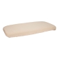 Preview: Spannbetttuch Musselin 60 x 120 cm, beige | Little Dutch