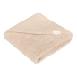 Preview: Kapuzenhandtuch Pure Beige - 75 x 75 cm | Little Dutch