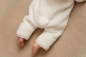 Preview: Teddy-Strampler Baby Bunny, Off White, Größe 50/56 | Little Dutch