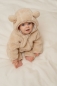 Preview: Teddy-Strampler Baby Bunny, Sand, Größe 50/56 | Little Dutch