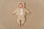 Preview: Teddy-Jacke Baby Bunny, Sand, Größe 50/56 | Little Dutch