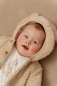 Preview: Teddy-Jacke Baby Bunny, Sand, Größe 50/56 | Little Dutch