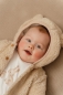 Preview: Teddy-Jacke Baby Bunny, Sand, Größe 68 | Little Dutch