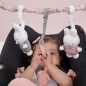 Preview: Kinderwagen-Kette Miffy, Pink Rib | Tiamo