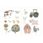 Preview: Wandsticker Little Farm | Little Dutch