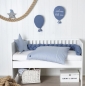 Preview: Deko-Kissen Ballon blau | Nordic Coast Company