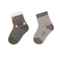 Preview: Kinder-Socken Elefant ABS 2er-Set, Grau Gr. 19-20 | Sterntaler