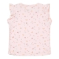 Preview: Kurzärmeliges T-Shirt Little Pink Flowers, Größe 50/56 | Little Dutch