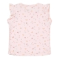 Preview: Kurzärmeliges T-Shirt Little Pink Flowers, Größe 62 | Little Dutch