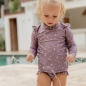 Preview: Badehose mit Rüschen, Mauve Blossom, Größe 74/80 | Little Dutch