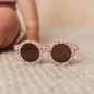 Preview: Kindersonnenbrille rund Little Pink Flowers | Little Dutch