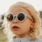 Preview: Kindersonnenbrille rund Sailors Bay, blau | Little Dutch