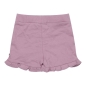 Preview: Shorts mit Rüschen Vintage Little Flowers, Mauve, Größe 50/56 | Little Dutch