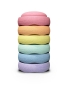 Preview: Stapelstein Original 6er Set rainbow pastel | Stapelstein