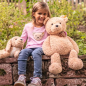 Preview: Kuscheltier Teddybär Jimmy, hellbraun 55 cm  | Steiff