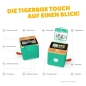 Preview: tigerbox TOUCH PLUS grün Bluetooth | by Schmatzepuffer "personalisierbar"