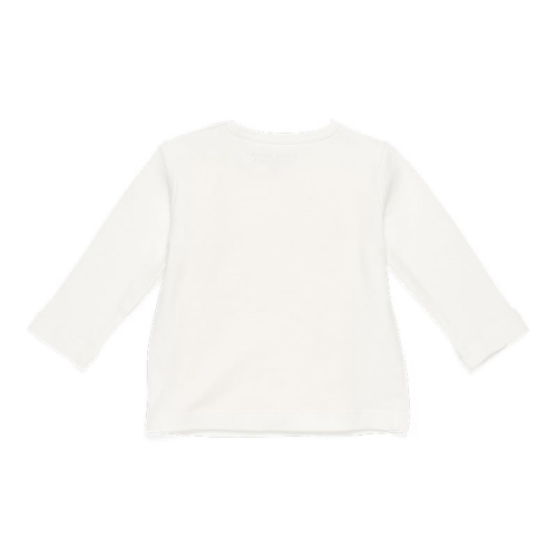 Langarm-Shirt Little Goose Walking White, Größe 86 | Little Dutch