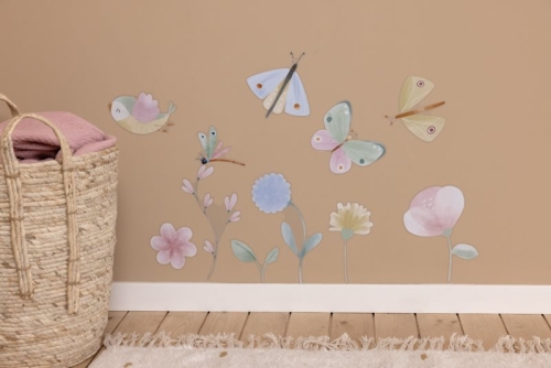 Wandsticker Flowers & Butterflies | Little Dutch