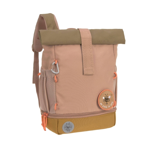 Kindergartenrucksack Rolltop Nature, Braun | Lässig