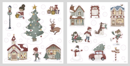 X-Mas Fenstersticker | Little Dutch