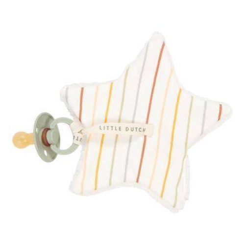 Schnullertuch Vintage Sunny Stripes | Little Dutch