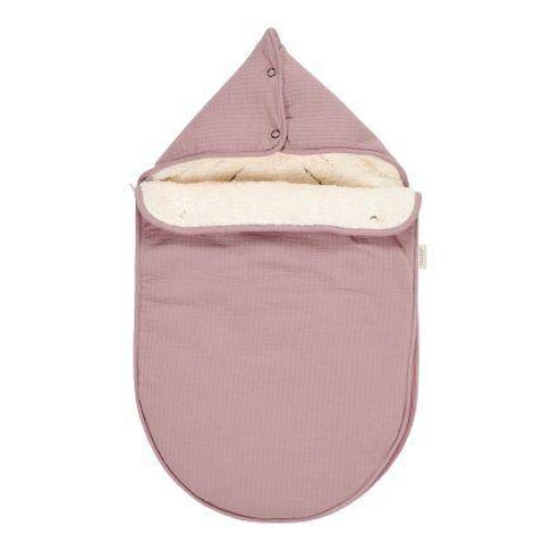 Babyschalen-Fußsack Pure Mauve | Little Dutch